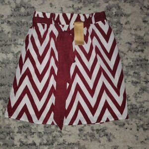Francesca's Collection Small Wine Red n White || NWT